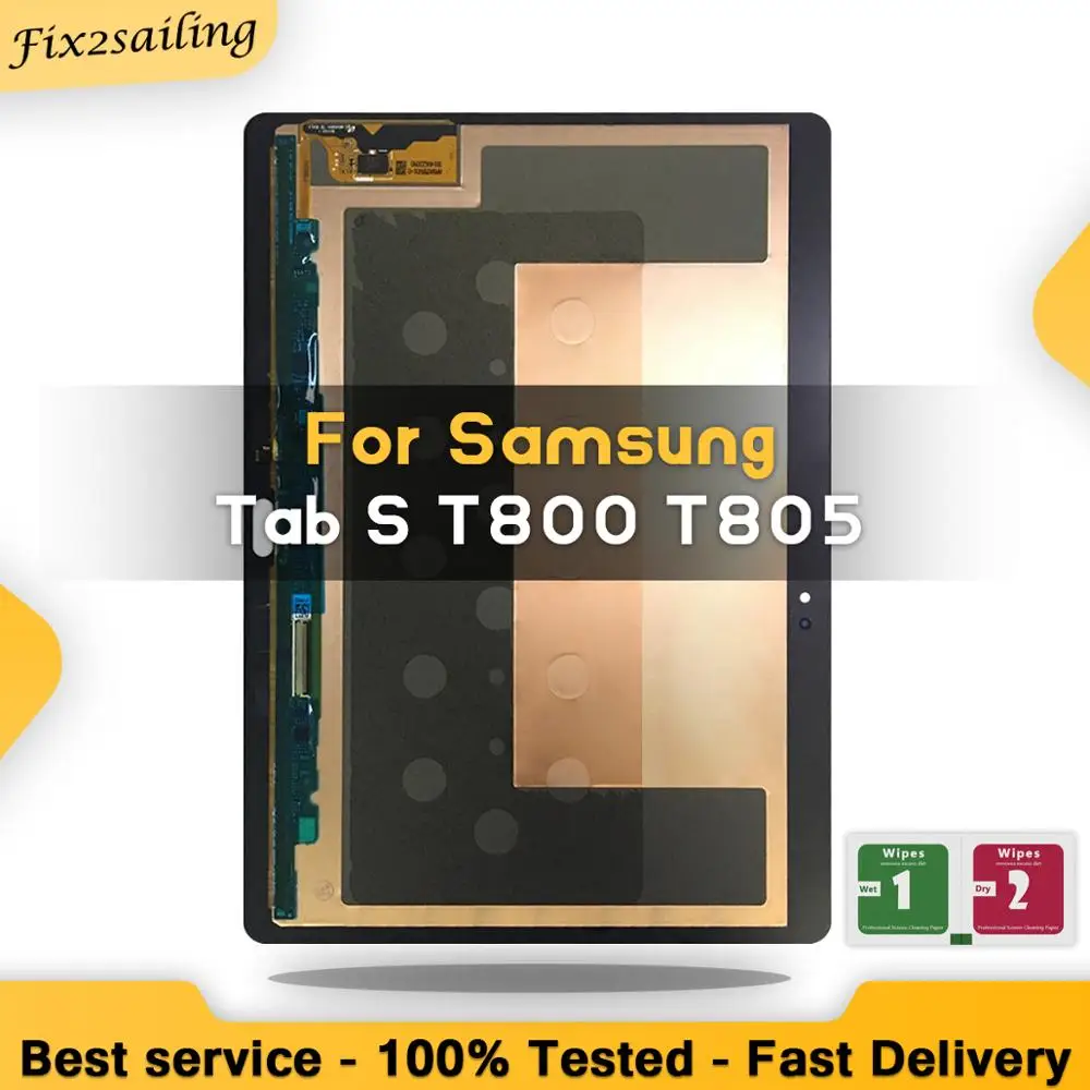 10," lcd S для Samsung Galaxy Tab S T800 T805 SM-T800 SM-T805 ЖК-дисплей сенсорный экран дигитайзер сборка запасные части