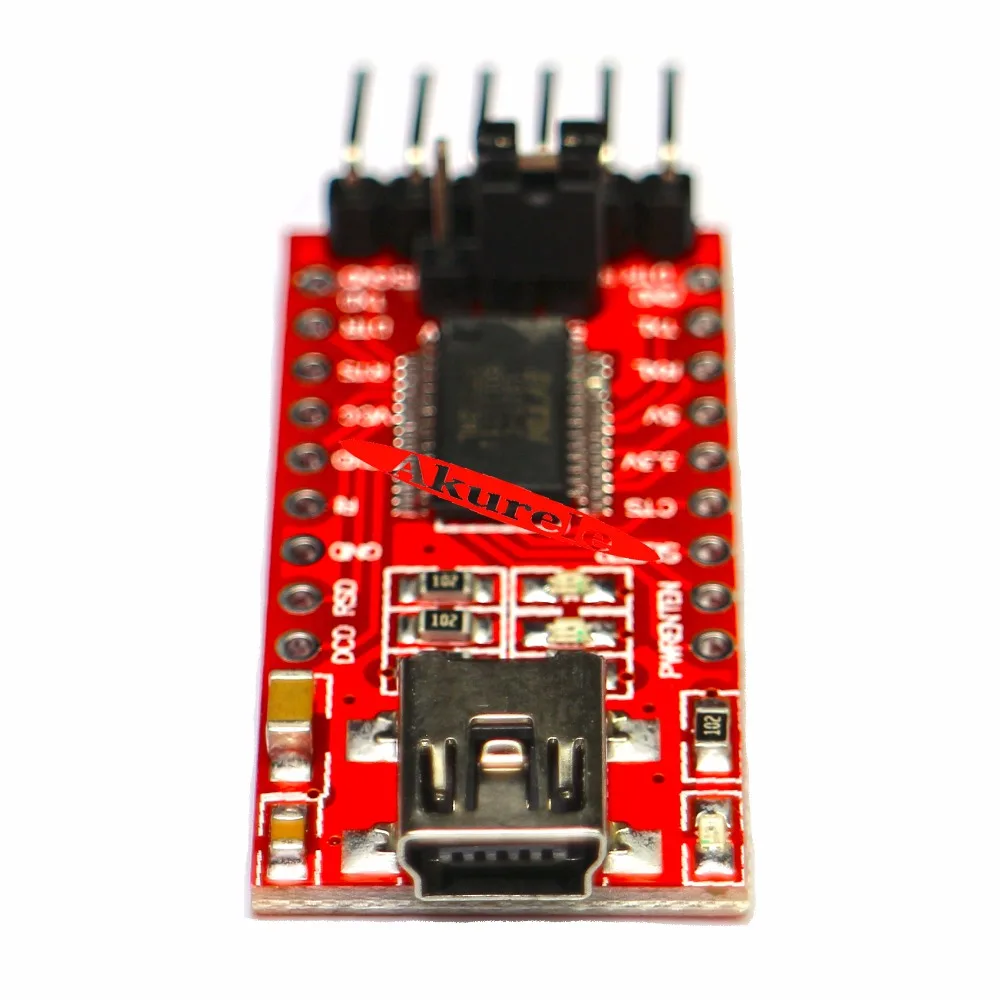 50 шт. FT232RL FT232 модуль USB к TTL последовательного адаптера 5 в 3 В кабель для загрузки