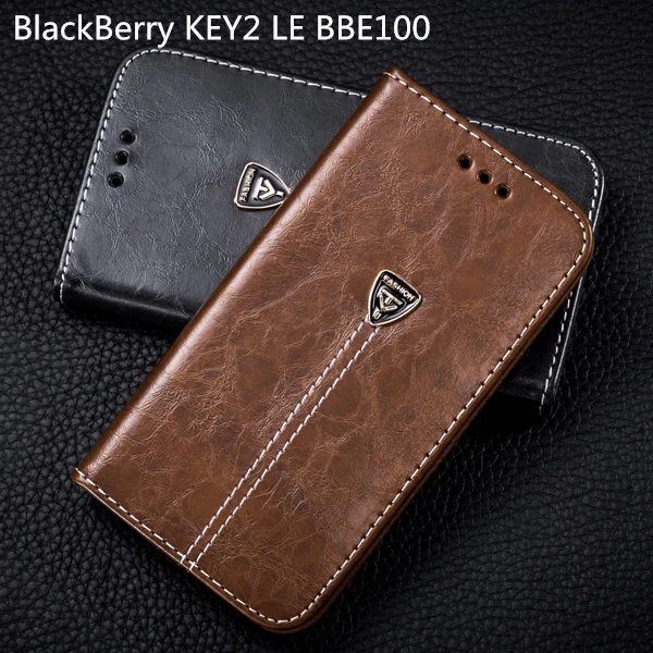 Роскошные из искусственной кожи крышка для BlackBerry KEY2 LE BBE100 чехол телефона