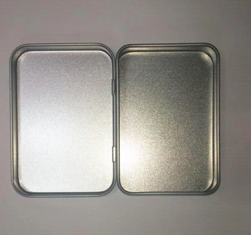 5 шт. прямоугольная металлическая коробка раскладушка упаковка Подарочная 90x60x18