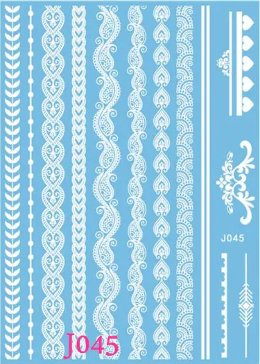 Красивые браслеты из хны с цветочным рисунком татуировка поддельные