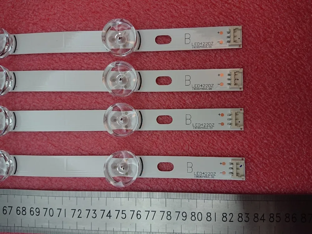 10 комплектов = 80 светодиодный т. светодиодных лент для подсветки LG 40LF630V 40LF6300 40LH5300