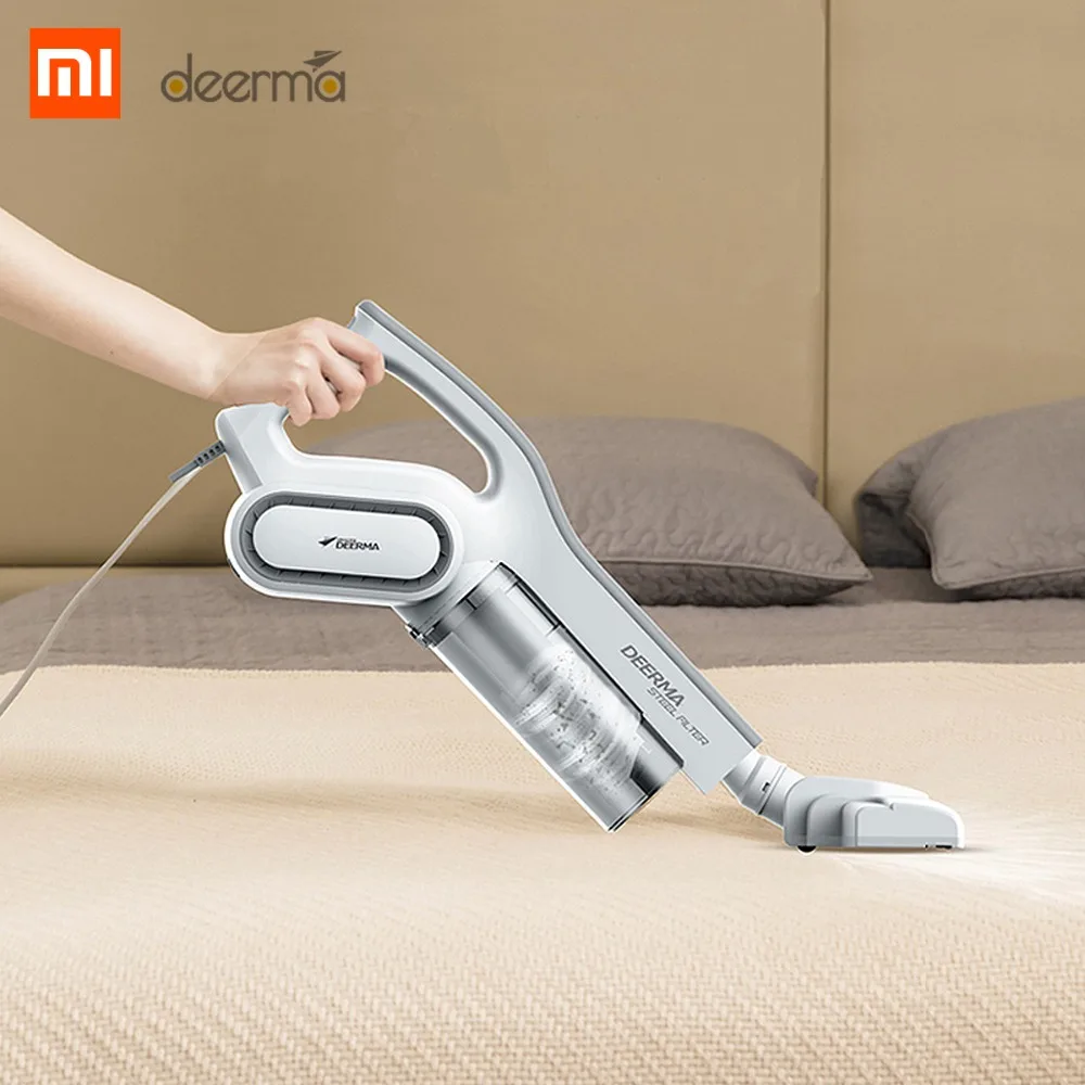 Xiaomi Deerma DX700 2 в 1 вертикальный ручной пылесос с большой Ёмкость пылеуловительная