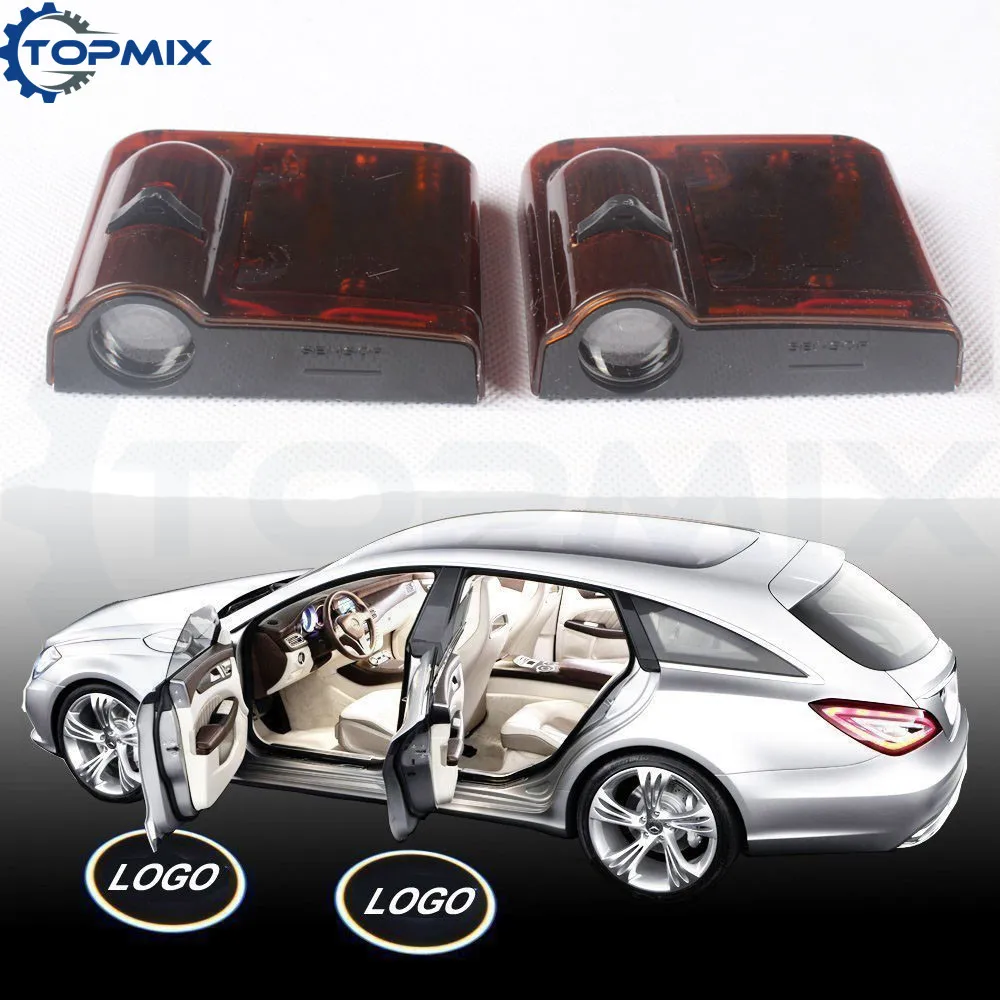 Беспроводная светодиодная ламсветильник проектор 2 шт.|ghost shadow light|ghost shadowcar door led light |