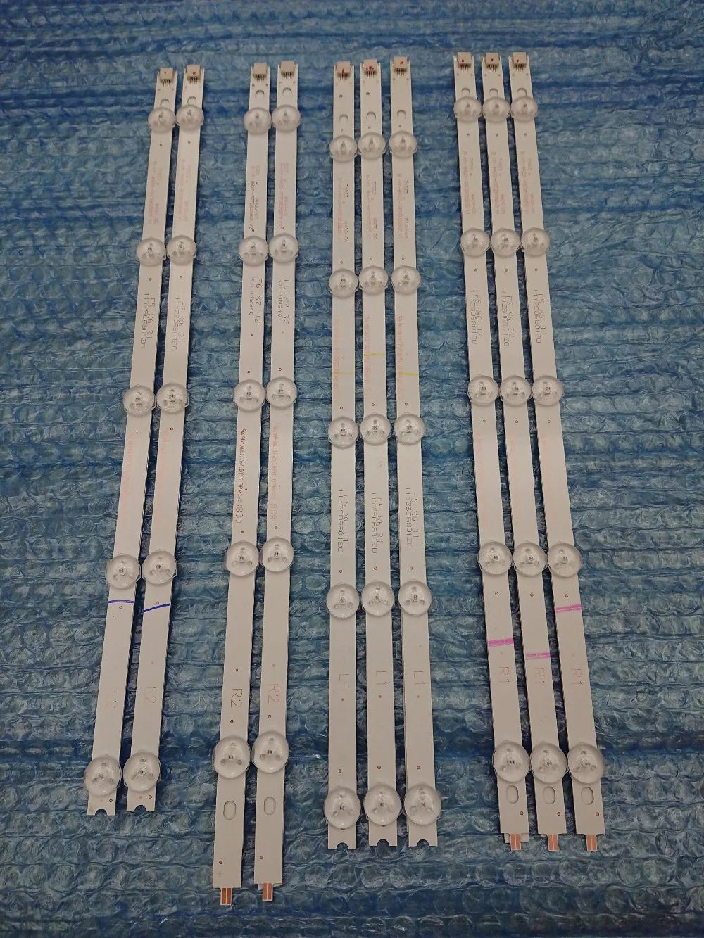 10 шт./набор светодиодные панели для подсветки LG 42LN5700 6916L 1214A 1215A 1216A 1217A 1412A 1413A 1414A 1415A