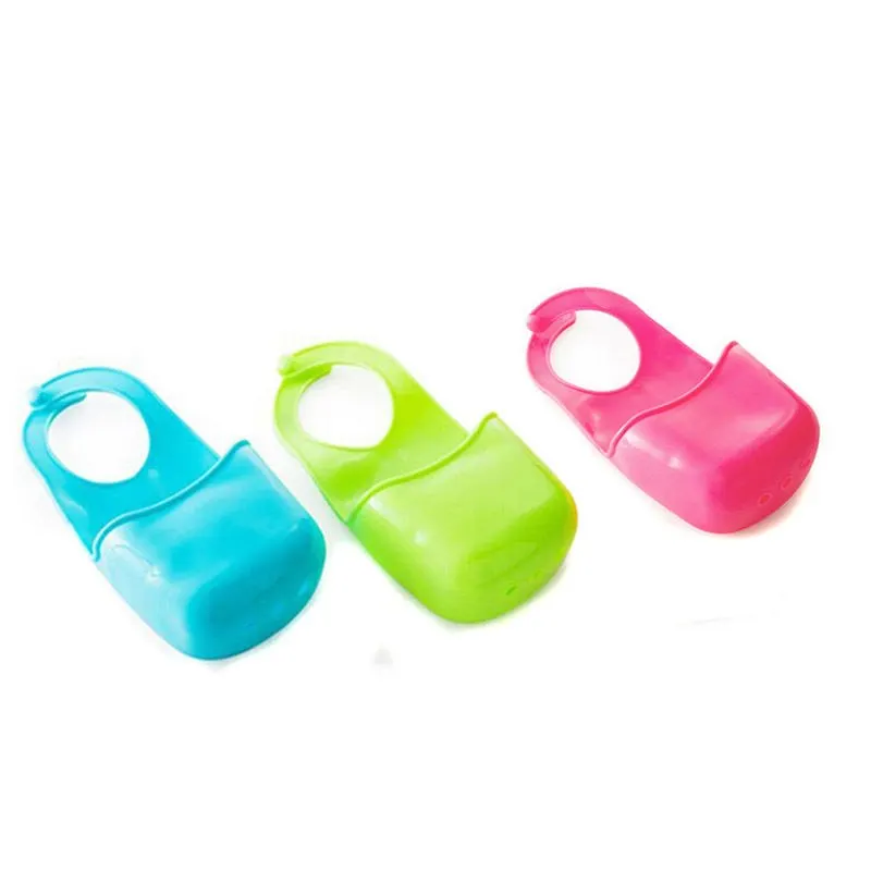 

Candy Colors PVC Plastic Soap Dish Soap Hanging Storage Box Creative Kitchen Tools Bathroom Gadgets 1Pcs