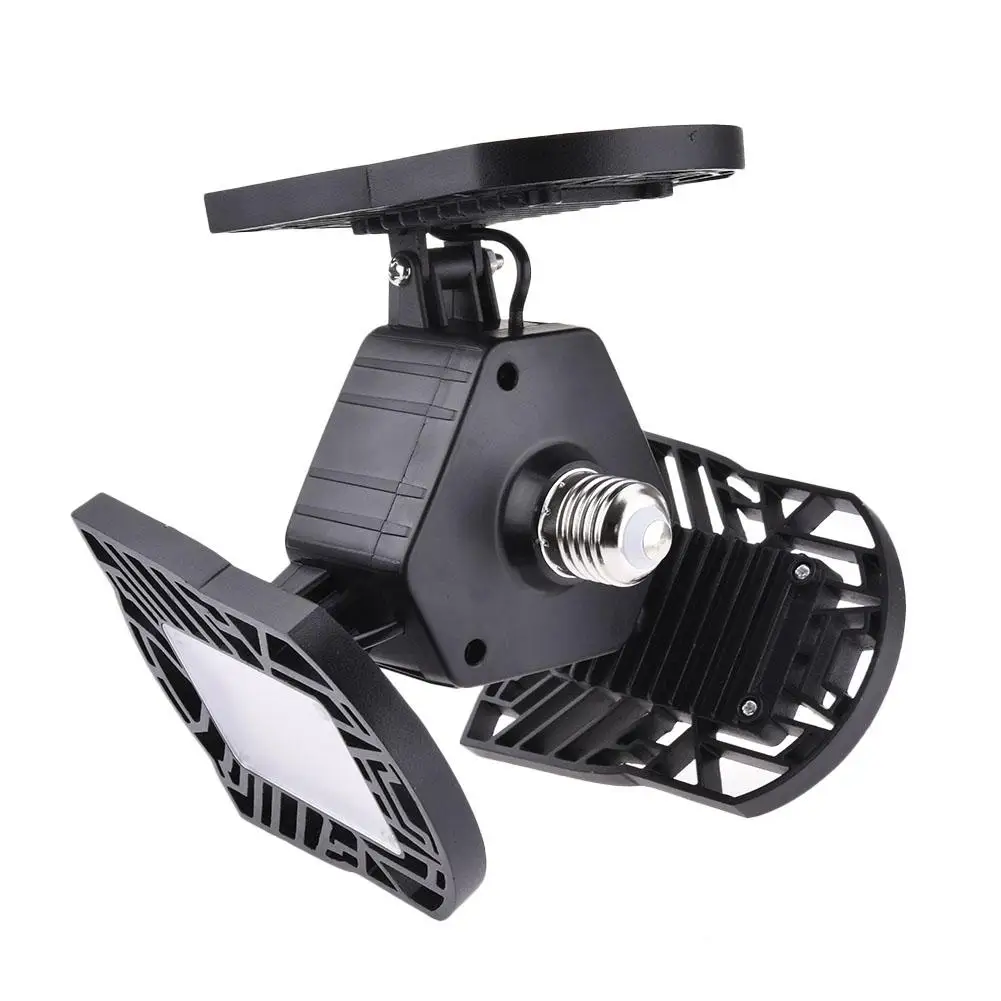60 Вт E27/E26 светодиодная деформируемая лампа для гаража кукурузы радар Складская