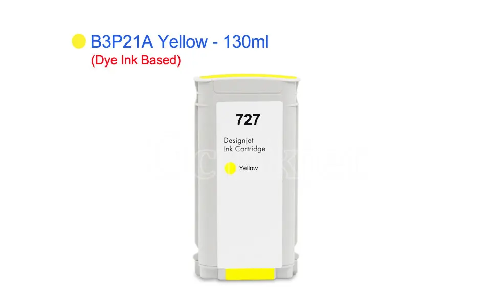 OCINKJET для hp 727 Восстановленный чернильный картридж для hp DesignJet T1530 T920 T1500 T2500 T930 T2530 принтер с чипом
