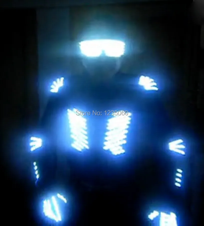 Новое поступление Модная обувь с подсветкой Броня Ds костюм для мужчин светильник