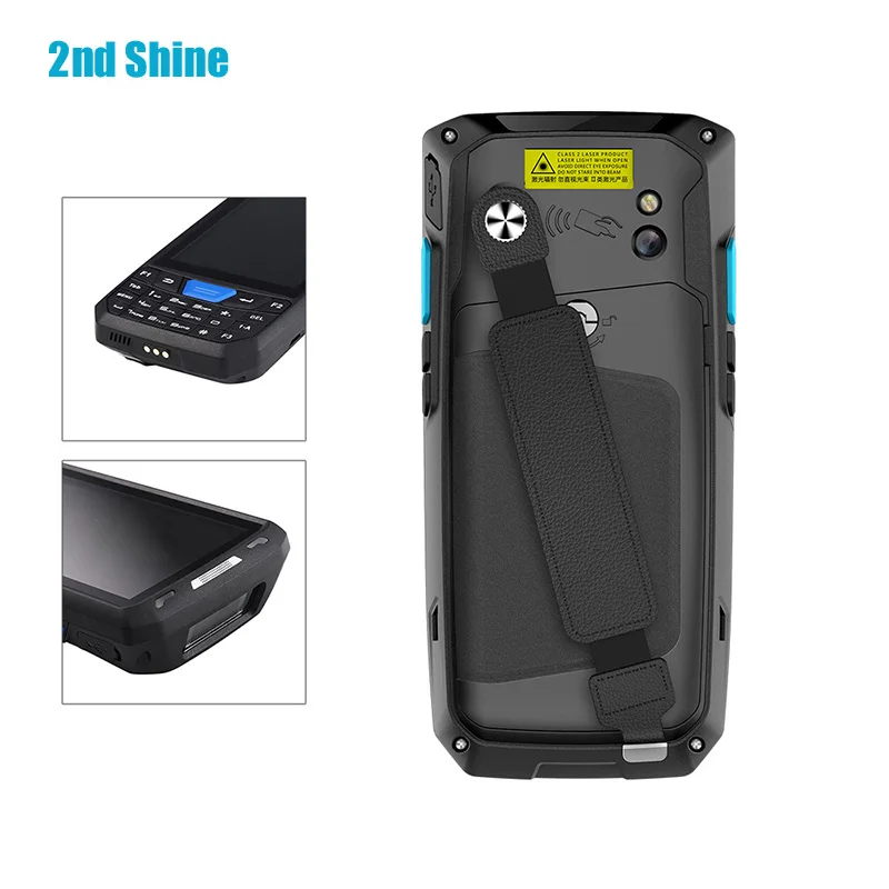 Android 7.0 4G Wifi GPS Bluetooth NFC Reader 1D 2D Barcode Scanner for Inventory Logistics And Transportation