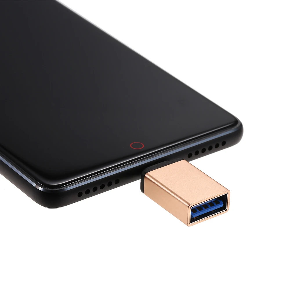 Переходник с USB 3 0 на Type C папа мама OTG из алюминиевого сплава для Macbook Xiaomi Mi5 Mi6 Samsung