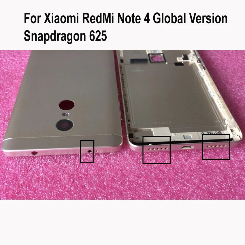 LTPro для Xiaomi Redmi Note 4 глобальная версия Snapdragon 625 или MTK Helio X20 металлический корпус