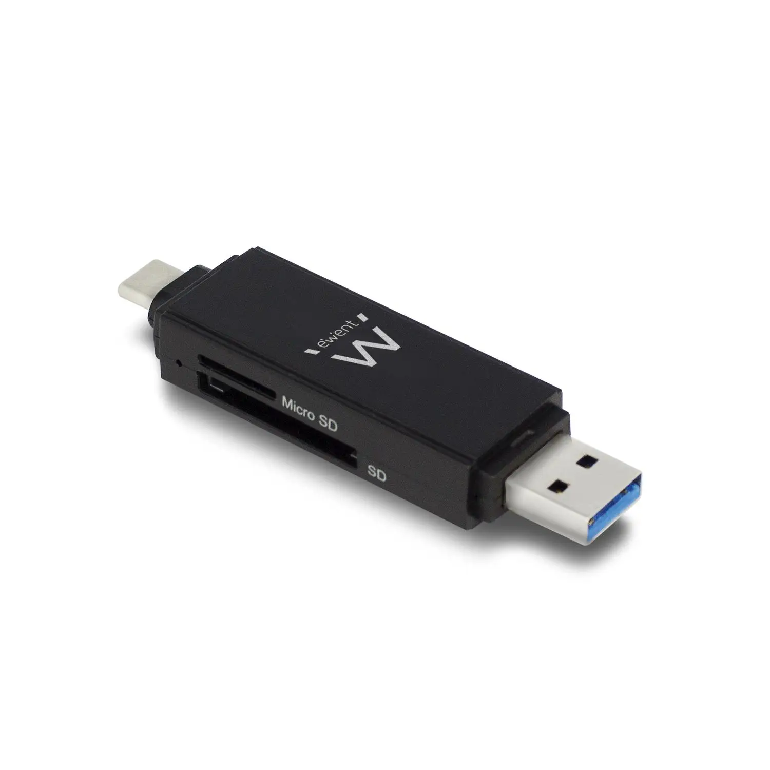 EW1075 USB 3 0 (3 1 Gen 1) type A/type C черная карта считывателя|USB-хабы| |