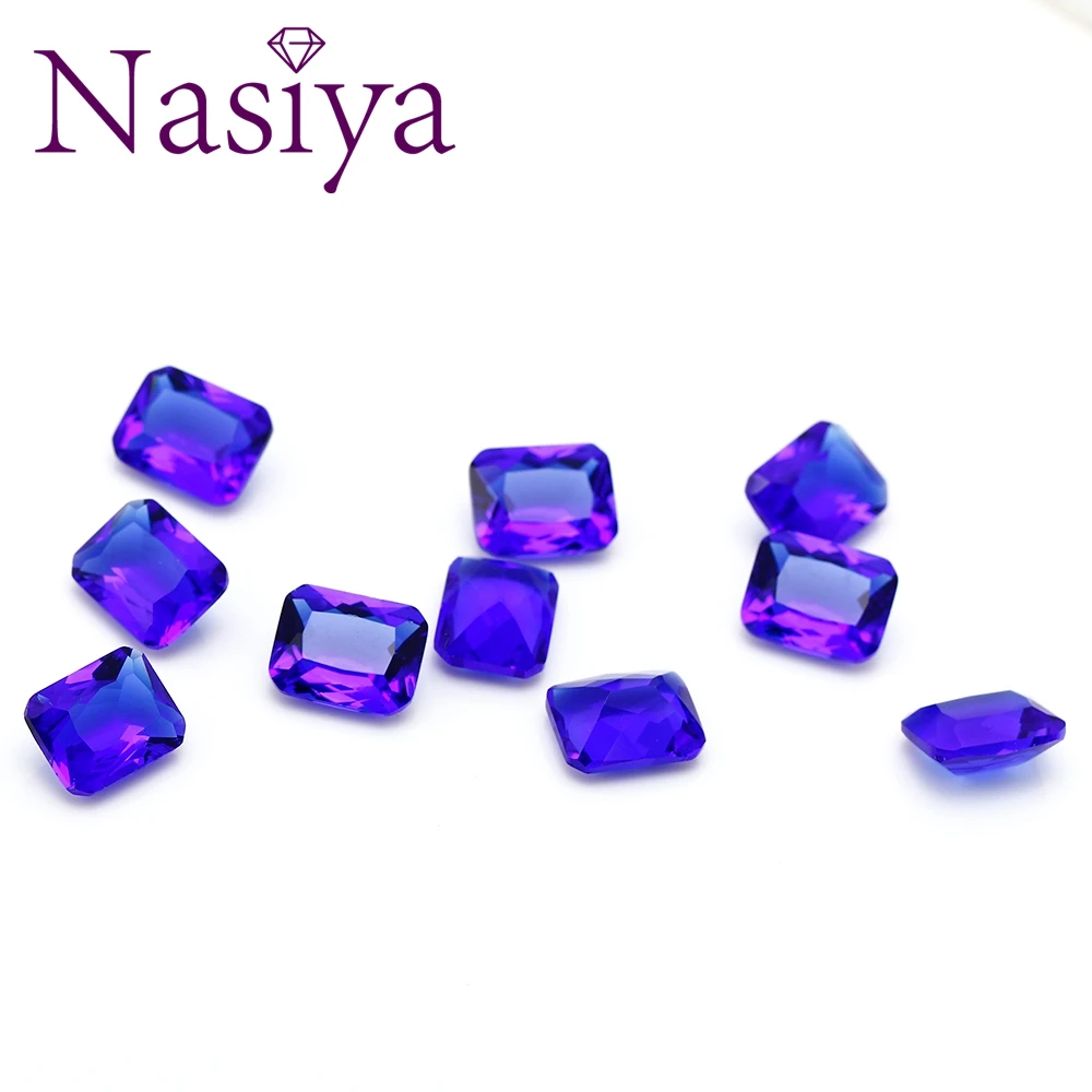 

Nasiya 10 Pcs Created Multicolor Rectangle Stone Grass Beads For Ring Necklace Earrings Jewelry Making Accessories