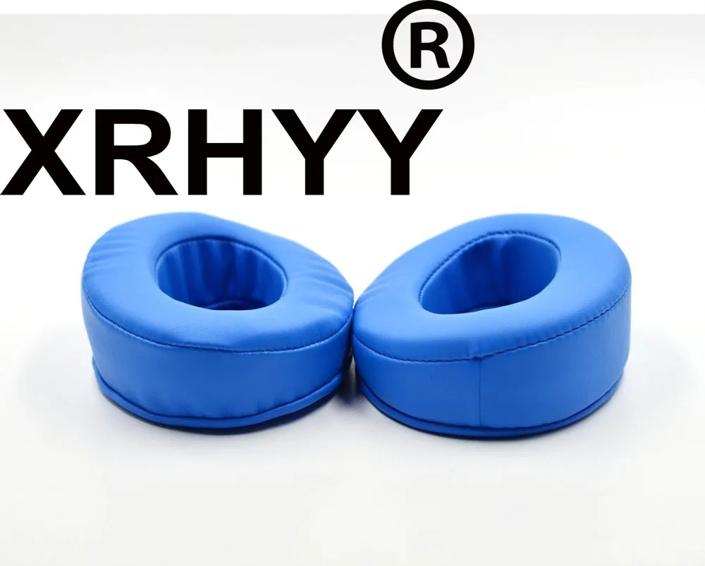 XRHYY Blue Replacement Cushion Earpads Ear Pad Cup Cover For Brainwavz HM5 HM 5 Headphones