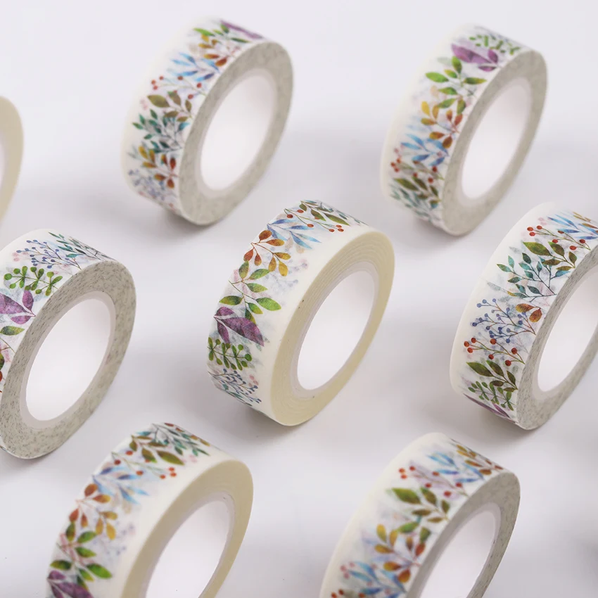 

Cute Kawaii Herbaceous Plants Masking Washi Tape Decoration Adhesive Tape DIY Scrapbooking Sticker Label Stationery