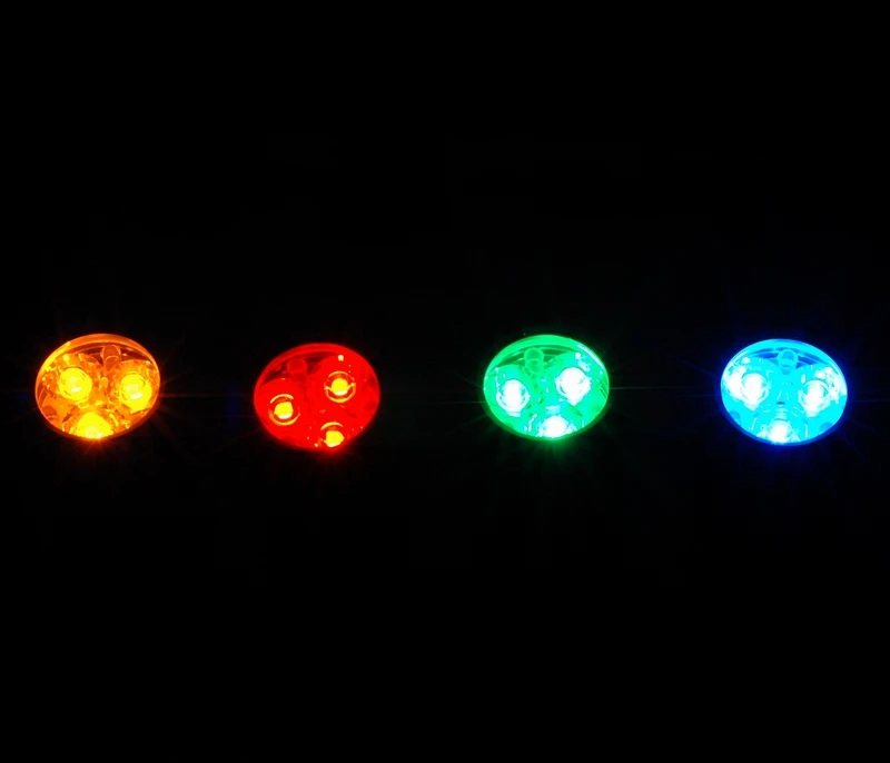 JAXMAN E2L цвет 3LED TIR объектив красный зеленый синий желтый светильник 18650 вспышка светильник