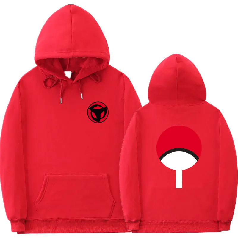 Red MS50 Несколько стилей Наруто Толстовка для мужчин хаки черный BADMAN poleron hombre уличная sudadera худи Dragon Ball пуловер - Цвет: Red MS50
