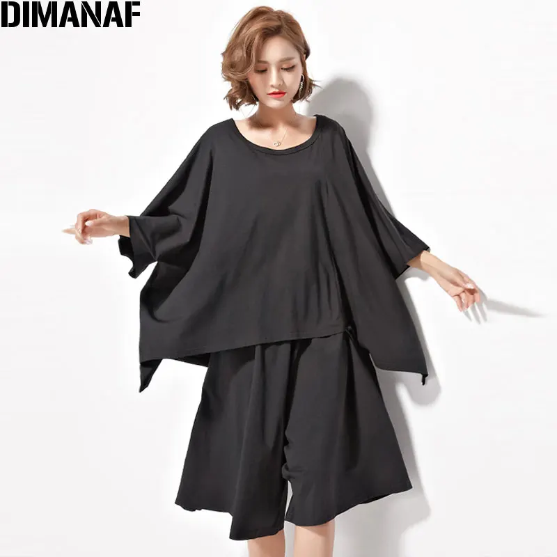 Футболка DIMANAF женская летняя хлопковая с крыльями летучей мыши|women t-shirt|women t-shirt