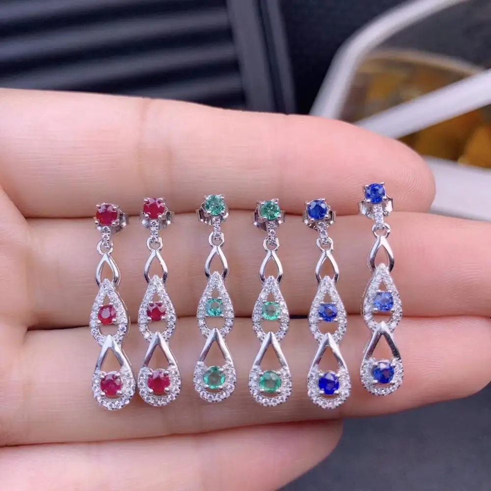 Серьги с драгоценными камнями для красоты | Украшения и аксессуары