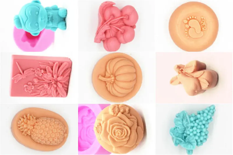 

Silicone mould handmade soap sereis Cake Mold Baking kitchen tools