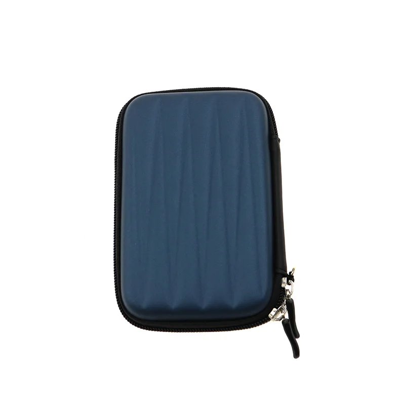 Dark Blue Nworld портативный 2,5 дюймов HDD Внешний жесткий EVA PU чехол для переноски Чехол Сумка для жесткого диска чехол для переноски черный синий - Цвет: Dark Blue