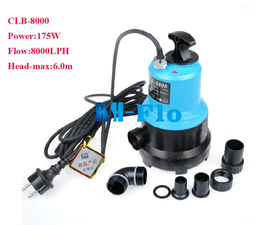 HSH Flo 4500L 8000LPH GPH погружной Koi пруд садовый фонтанный насос|garden fountain pump|pump pumppump pump |