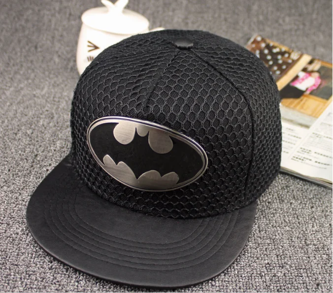 Стиль бренд хлопок Бэтмен Snapback хип-хоп шапка, кепка модная повседневная бейсбольная кепка Бэтмен головные уборы для мужчин и женщин подарок
