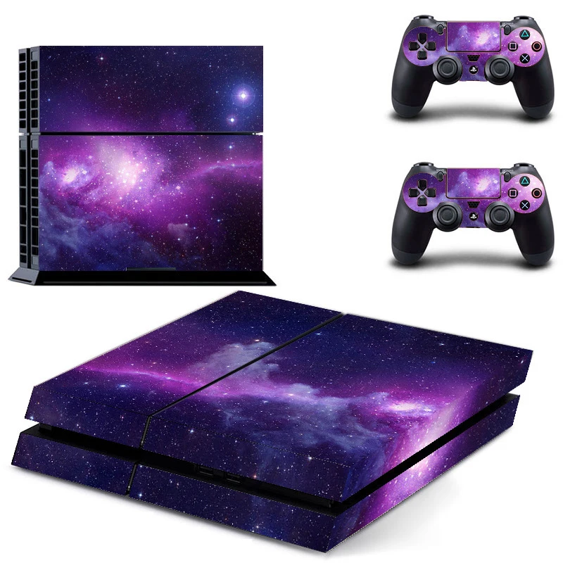 С рисунком Звездная Галактика виниловые наклейки на кожу Крышка для sony PS4 консоль