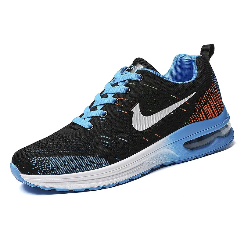 Сезон весна-лето Мужская модная сетчатая Повседневная легкая дышащая обувь с