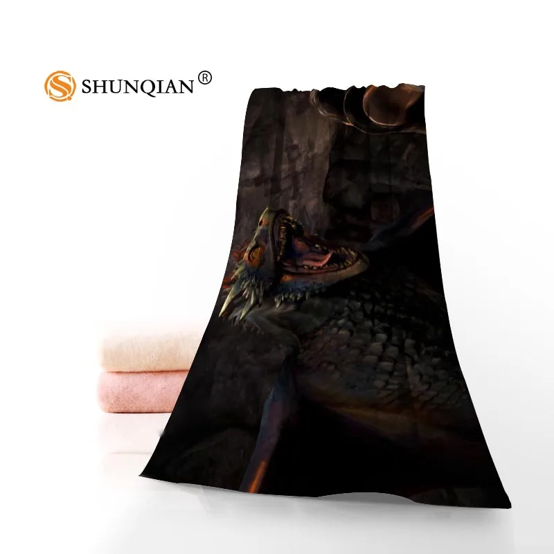 Towel Высокое качество Игра престолов микрофибра тряпка для ванной комнаты, полотенце s полотенце для лица на заказ/банное полотенце размер 35x75 см, 70x140 см - Цвет: Towel