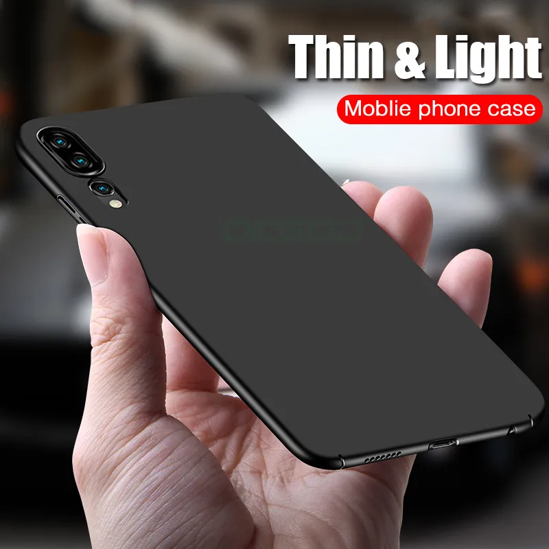 OICGOO Роскошные Матовый тонкий чехол для телефона huawei P20 P10 Lite Pro плюс Жесткий PC