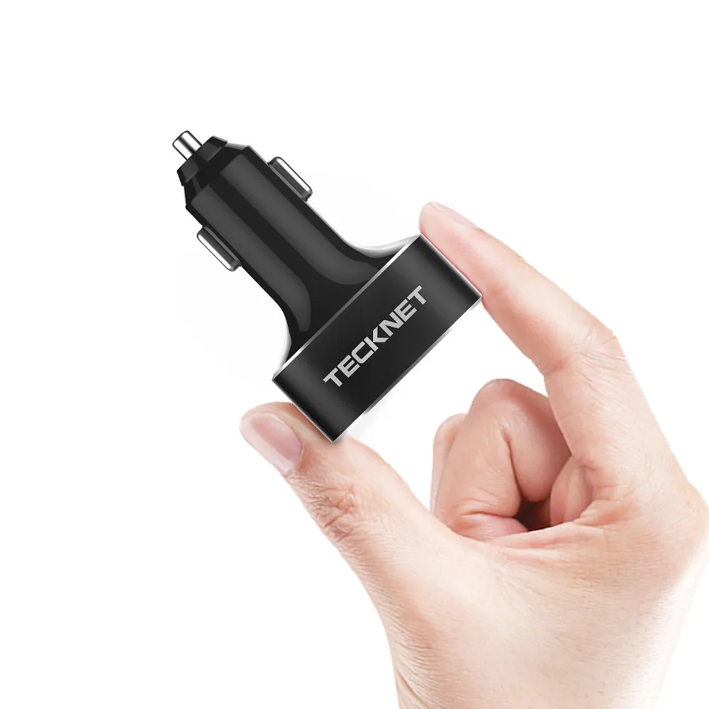 TeckNet USB Автомобильное зарядное устройство 9.6A/48 Вт 4 порта USB Автомобильное зарядное устройство с технологией Smart Charge зарядное устройство для мобильного телефона для iPhone samsung LG