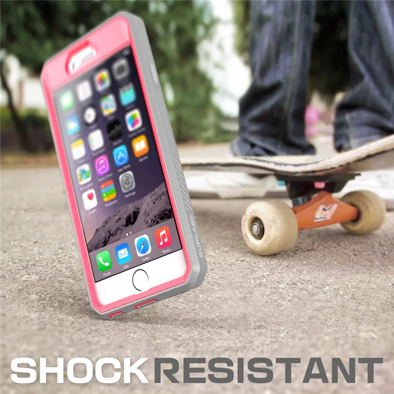 For iphone 6 6s Case SUPCASE UB Pro Full-Body Rugged Holster Clip Shockproof TPU + PC Cover with Built-in Screen Protector | Мобильные