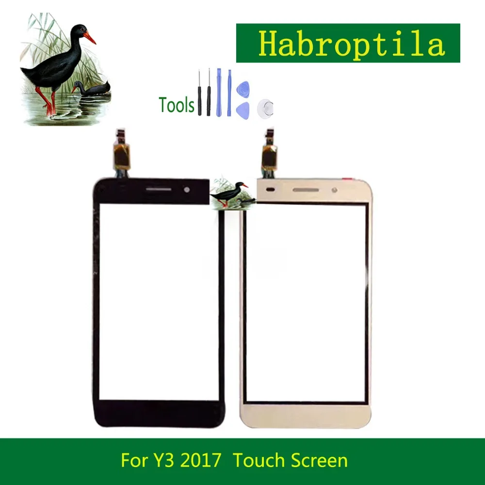 Высокое Качество 5 0 &quotдля huawei Y3 2017 CRO U00 L02 L22 графический сенсорный экран Внешний