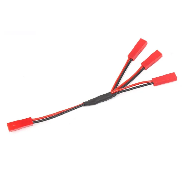 3 пластика в 1 TRX4 ESC батарея JST разъем Y кабель для 1/10 RC Гусеничный автомобиль