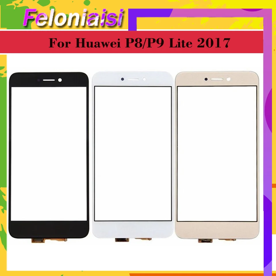 10 шт./лот для Huawei P9 Lite 2017 PRA-LX1 Nova GR3 P8 Сенсорный экран Панель Сенсор планшета Стекло
