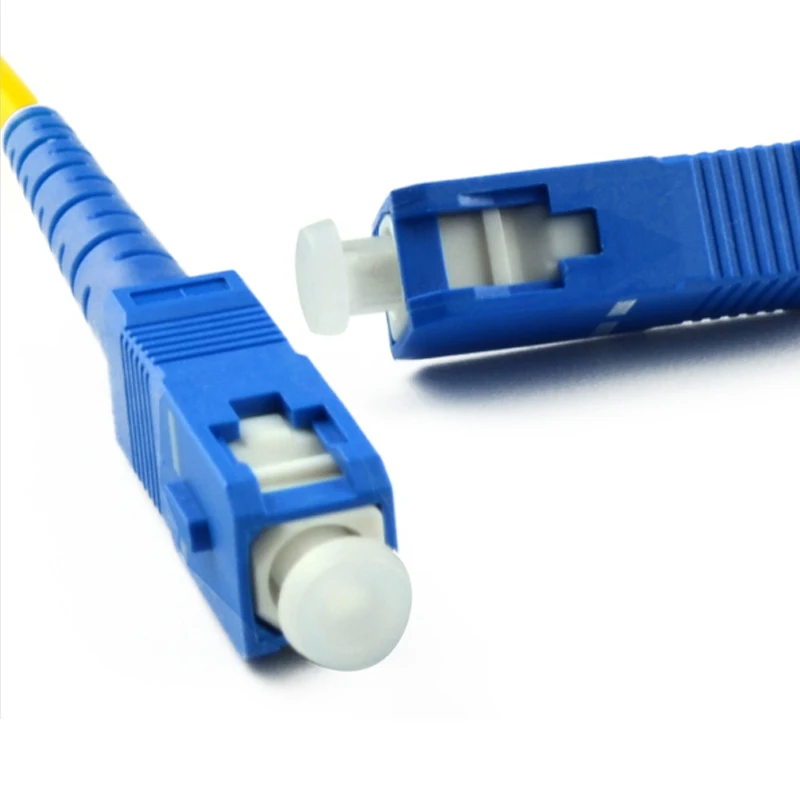 1m 2m 3m 5m 10m 15m SC to Fiber Patch Cord Jumper Cable SM Simplex Single Mode pigtail Optic connecting |