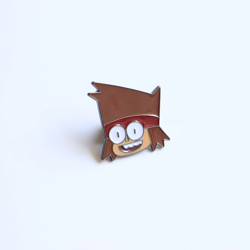 Cartoon Boy Brooches ok.k Enamel Pin for Boys Girls Lapel Pin Hat/bag Pins Denim Jacket Women Brooch Badge SC4523