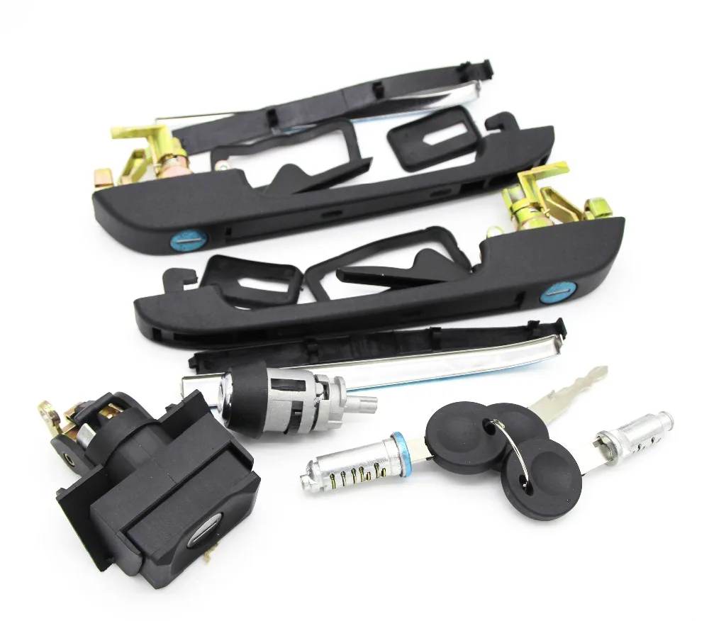 Полный комплект замков VW GOLF MK2 191898081 ручки дверей двери багажника зажигание с 2