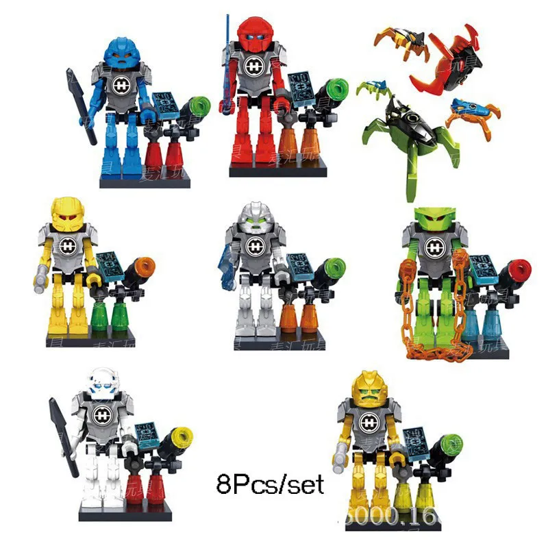 8Pcs Per Set 07120 07122 07123 Мстители 4 Endgame Ultimate Quinjet набор совместимый с лего 76126 76131 строительные блоки игрушки - Цвет: 8Pcs Per Set