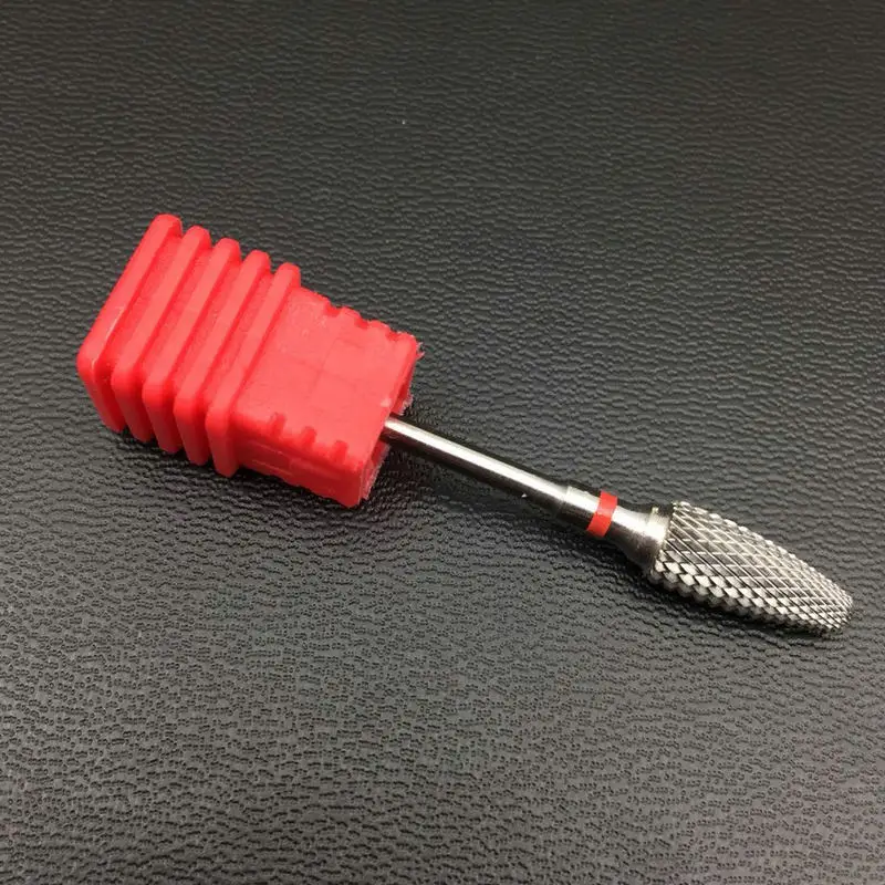 Carbide 2-F(10pcs) 10 шт./компл. Керамические фрезерные маникюрные станки карбидные сверла для ногтей керамические твердосплавные фрезы инструменты для ногтей - Цвет: Carbide 2-F(10pcs)