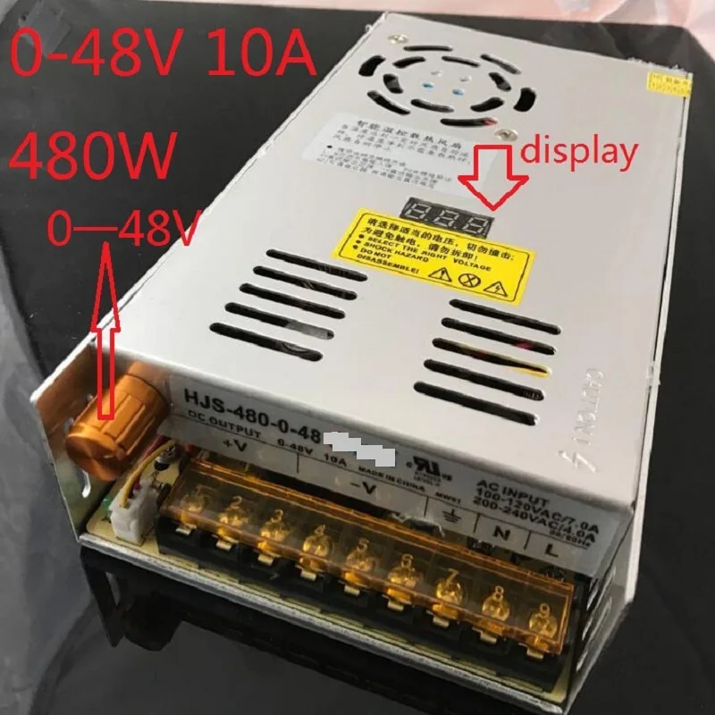 Вход AC 110V 220V Регулируемый DC Стабилизация напряжения цифровой импульсный