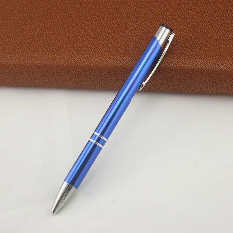 1 шт. металлическая шариковая ручка с черными чернилами|roller ball pen|roller pen brandsball |