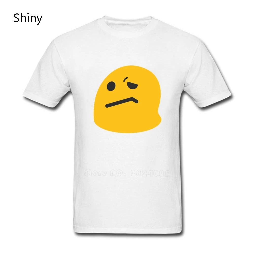 Веселые Ребята Футболка Топ Дизайн 2017 Лето Мужчина 100% Хлопок Emoji тройник Шею С
