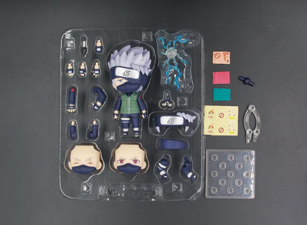 Shippuden Аниме Фигура Хатаке Какаши Nendoroid ПВХ 10 см Коллекция Модель игрушки | Игрушки
