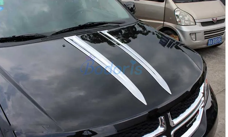 Для Dodge Journey JUCV Fiat Freemont 2011 2012 2013 2014 2015 2016 2018 Автомобильный капот отделка украшение