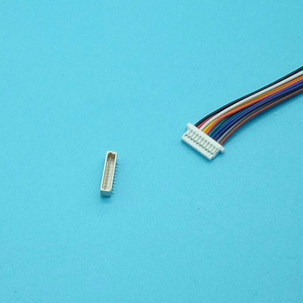 

10 SETS Mini Micro SH 1.0 2Pin 3/4/5/6/12P JST Male & Female PCB Connector with Wires Cables 100MM