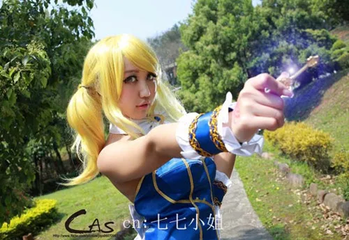 Аниме Fairy Tail Люси хартфилия по умолчанию униформа косплей костюм вечернее платье