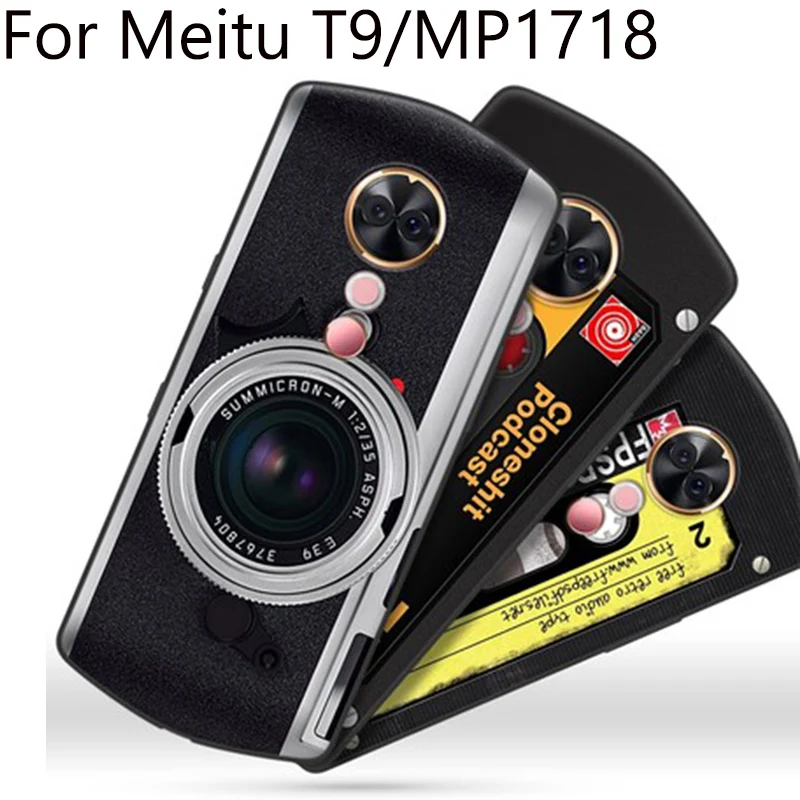 2 шт. чехол для Meitu T9 T 9 в стиле ретро мультяшный мягкий телефона s MP1718 задняя крышка